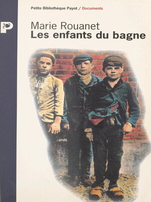 cover image of Les enfants du bagne